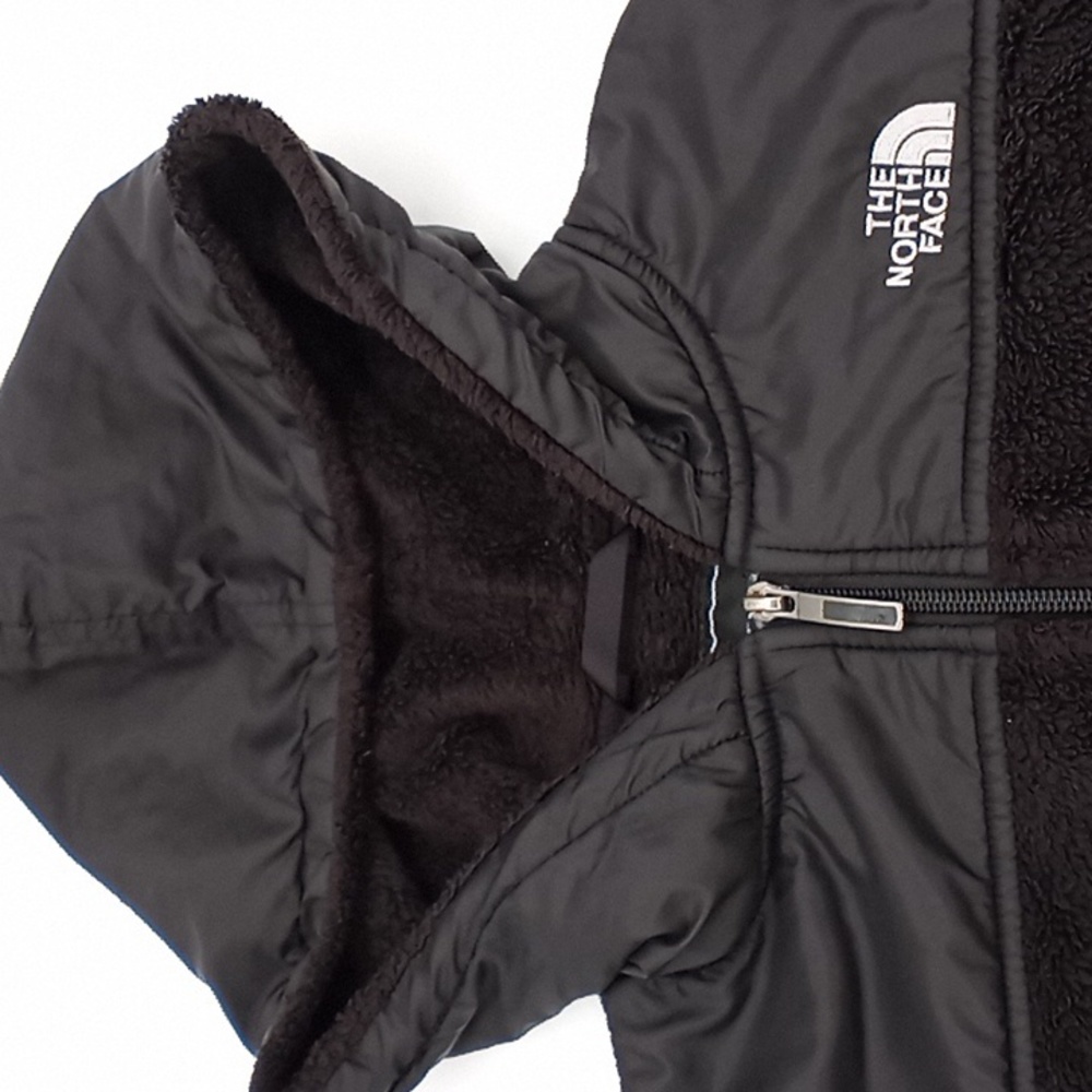 The North Face Oso Thermal Plush Fleece Hooded Jacket Black XS - Picture 5 of 13
